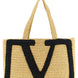 Valentino Garavani Black Viscose Tote Bag
