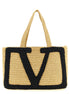Valentino Garavani Black Viscose Tote Bag