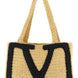 Valentino Garavani Beige Viscose Tote Bag