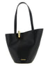 Jacquemus Black Cowhide Shoulder Bag