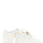 Off-White Orange Plastic Athletic Sneakers