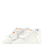Off-White Orange Plastic Athletic Sneakers