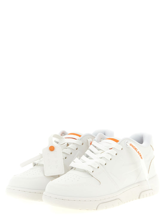 Αθλητικά παπούτσια Off-White πορτοκαλί από πλαστικό