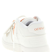 Off-White Orange Plastic Athletic Sneakers