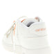 Off-White Orange Plastic Athletic Sneakers
