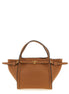 Tod's Brown Calfskin Tote Bag