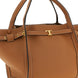Tod's Brown Calfskin Tote Bag