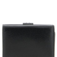 Chloé Black Buffalo Leather Cardholder
