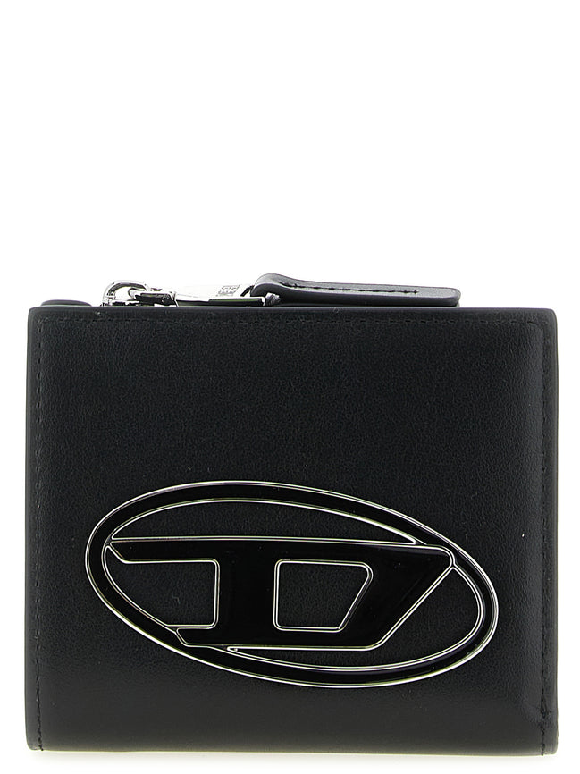Diesel Black Leather Cardholder