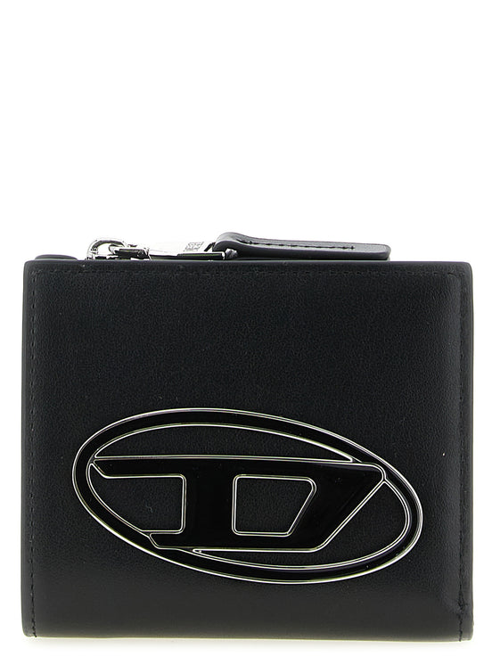 Diesel Black Leather Cardholder