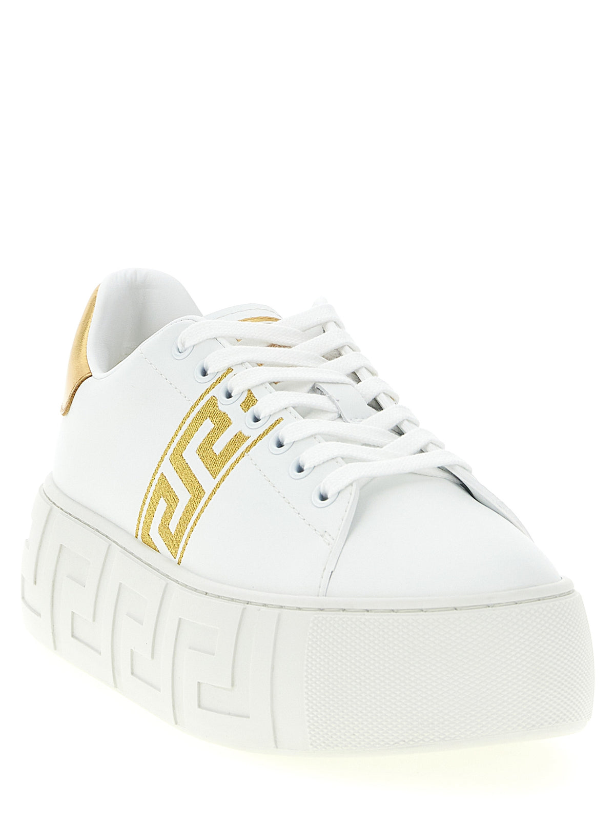 Αθλητικά Παπούτσια Versace Gold Nylon με Πλατφόρμα  