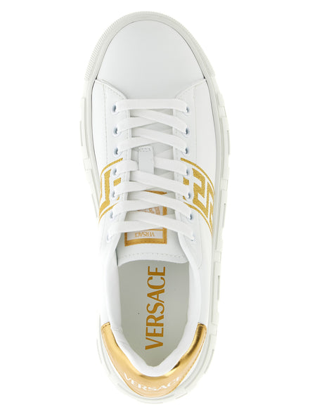 Αθλητικά Παπούτσια Versace Gold Nylon με Πλατφόρμα  