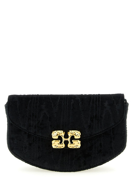 Ganni Black Polyester Cardholder