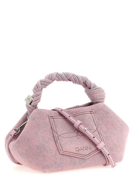 Ganni Multicolor Organic Cotton Handbag
