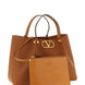 Valentino Garavani Brown Calfskin Tote Bag