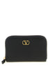 Valentino Garavani Black Calfskin Cardholder