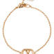 Valentino Garavani Gold Stainless Steel Bracelet