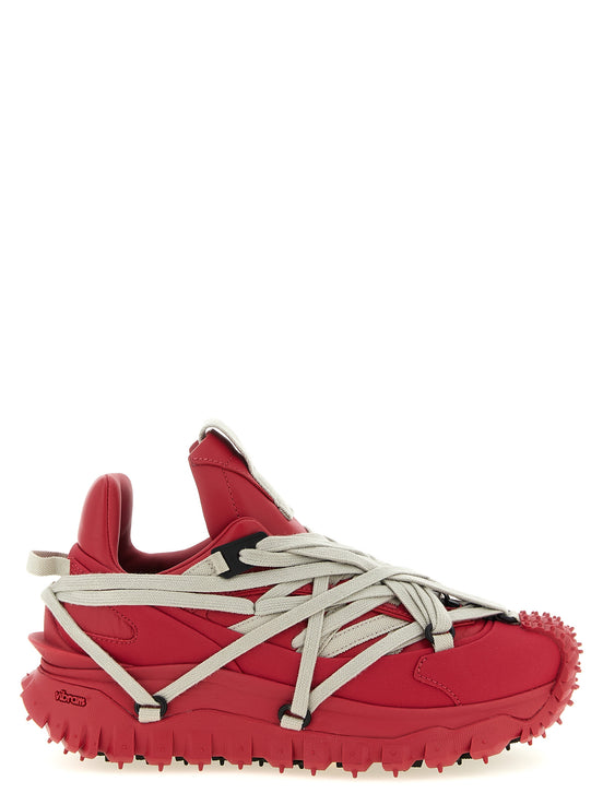 Rick Owens Multicolor Cowhide Athletic Sneakers