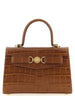 Versace Brown Calfskin Handbag