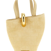 Jacquemus Beige Calfskin Handbag