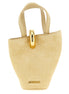 Jacquemus Beige Calfskin Handbag