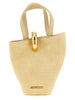 Jacquemus Beige Calfskin Handbag