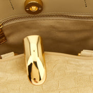 Jacquemus Beige Calfskin Handbag