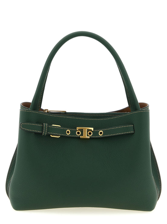 Tod's Bicolor Calfskin Handbag