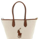 Polo Ralph Lauren Brown Cotton Tote Bag