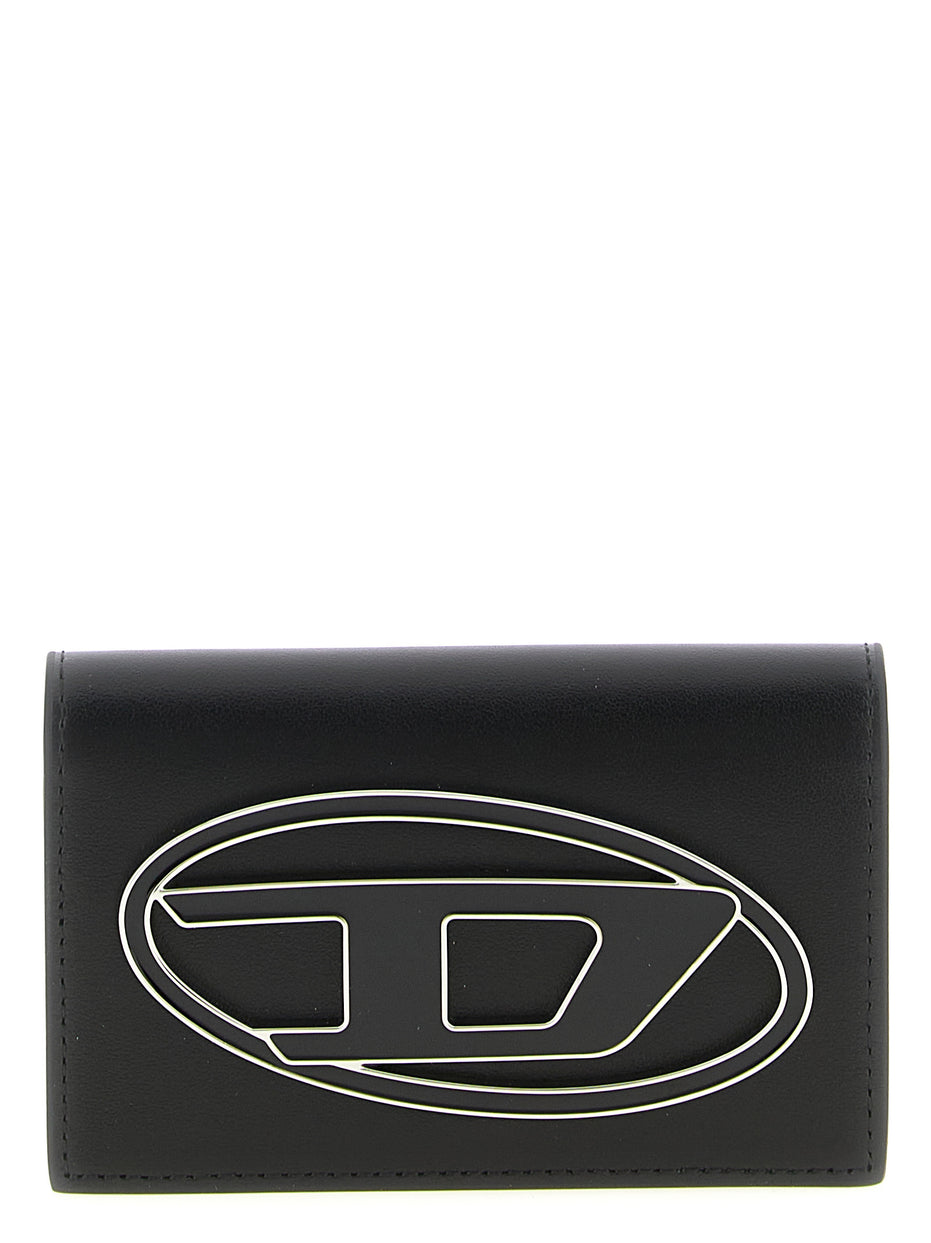 Diesel Black Leather Cardholder