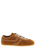 Dries Van Noten Brown Calfskin Low Top Sneakers
