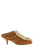 Dries Van Noten Brown Calfskin Platform Sneakers