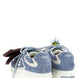 Fendi Blue Calfskin Platform Sneakers
