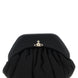 Vivienne Westwood Black Viscose Clutch Bag