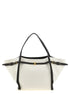 Tod's Multicolor Linen Tote Bag