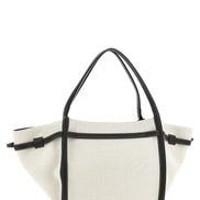 Tod's Multicolor Linen Tote Bag