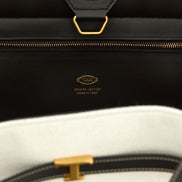 Tod's Multicolor Linen Tote Bag