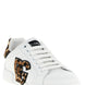 Dolce & Gabbana Brown Calfskin Low Top Sneakers