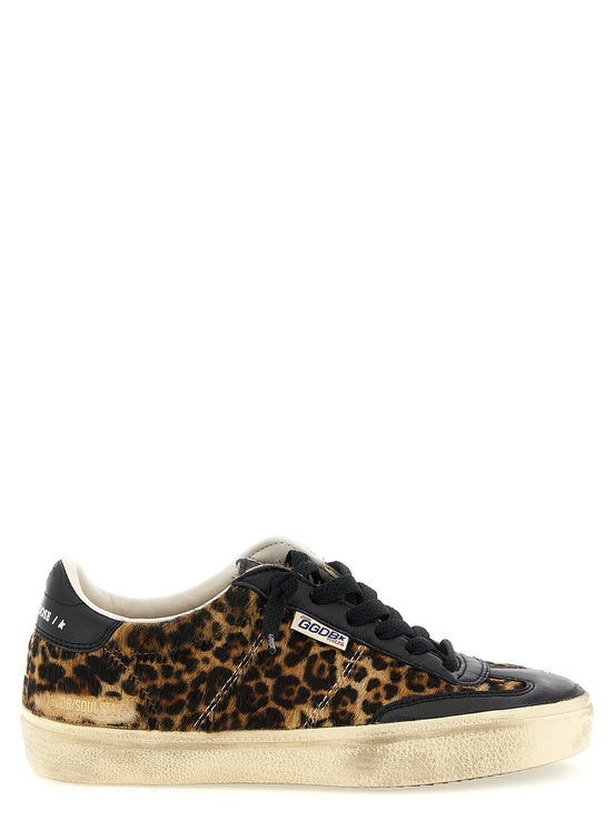 Πολύχρωμα χαμηλά sneakers Golden Goose από δέρμα αγελάδας  