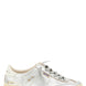 Golden Goose Silver Cowhide Low Top Sneakers