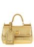 Dolce & Gabbana Gold Calfskin Handbag