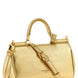 Dolce & Gabbana Gold Calfskin Handbag