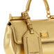 Dolce & Gabbana Gold Calfskin Handbag