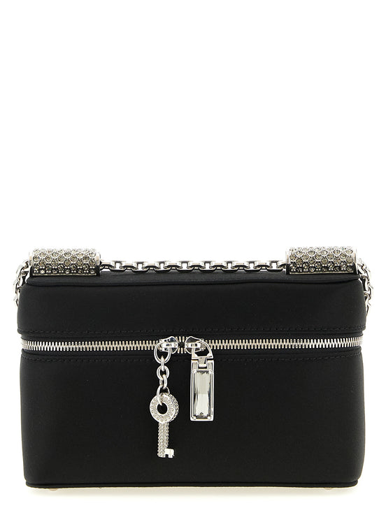 Dolce & Gabbana Black Viscose Crossbody Bag