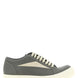 Rick Owens Gray Cowhide Low Top Sneakers
