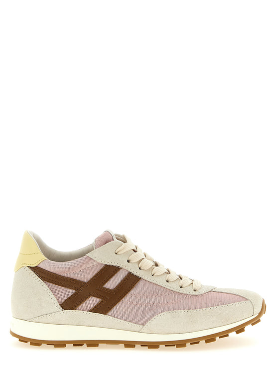 Hogan Multicolor Cotton Athletic Sneakers