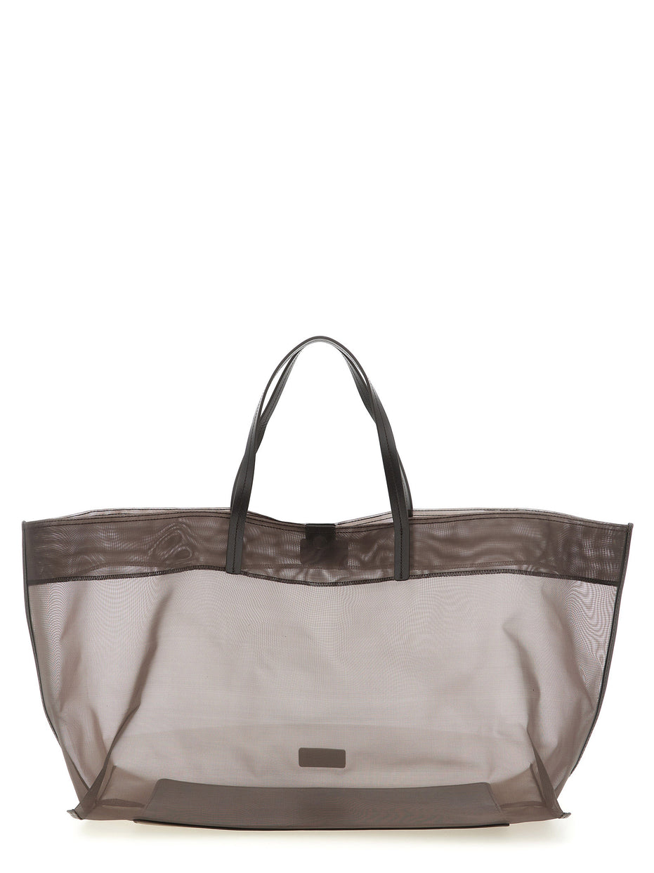 Staud Brown Polyamide Tote Bag
