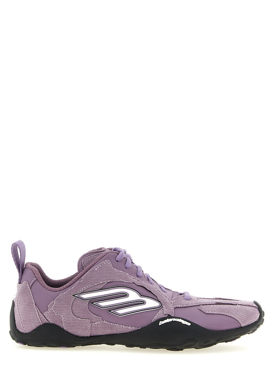Balenciaga Purple Polyester Athletic Sneakers