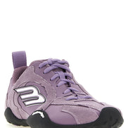 Balenciaga Purple Polyester Athletic Sneakers