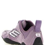 Balenciaga Purple Polyester Athletic Sneakers